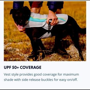 Like new XS Ruffwear brand swamp cooling vest to keep your pup cool in the heat.